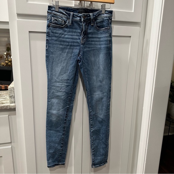 Buckle Denim - Buckle Blue Skinny Jeans with Faded Denim Look